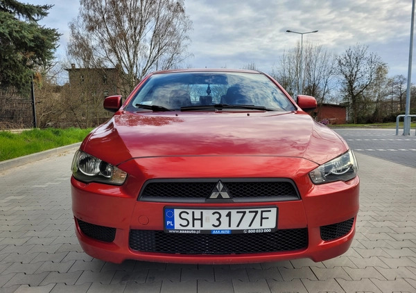 Mitsubishi Lancer cena 18999 przebieg: 179000, rok produkcji 2010 z Częstochowa małe 172